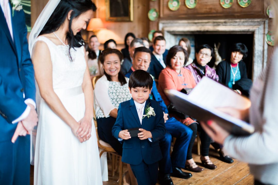Glemham Hall wedding ceremony
