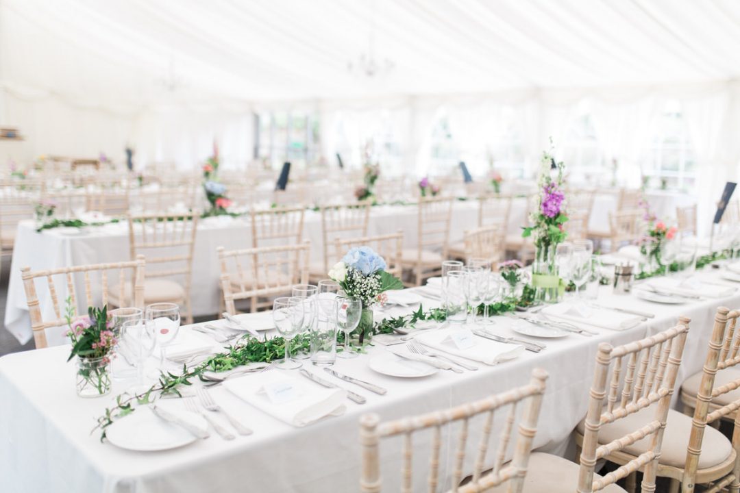 Glemham Hall reception room
