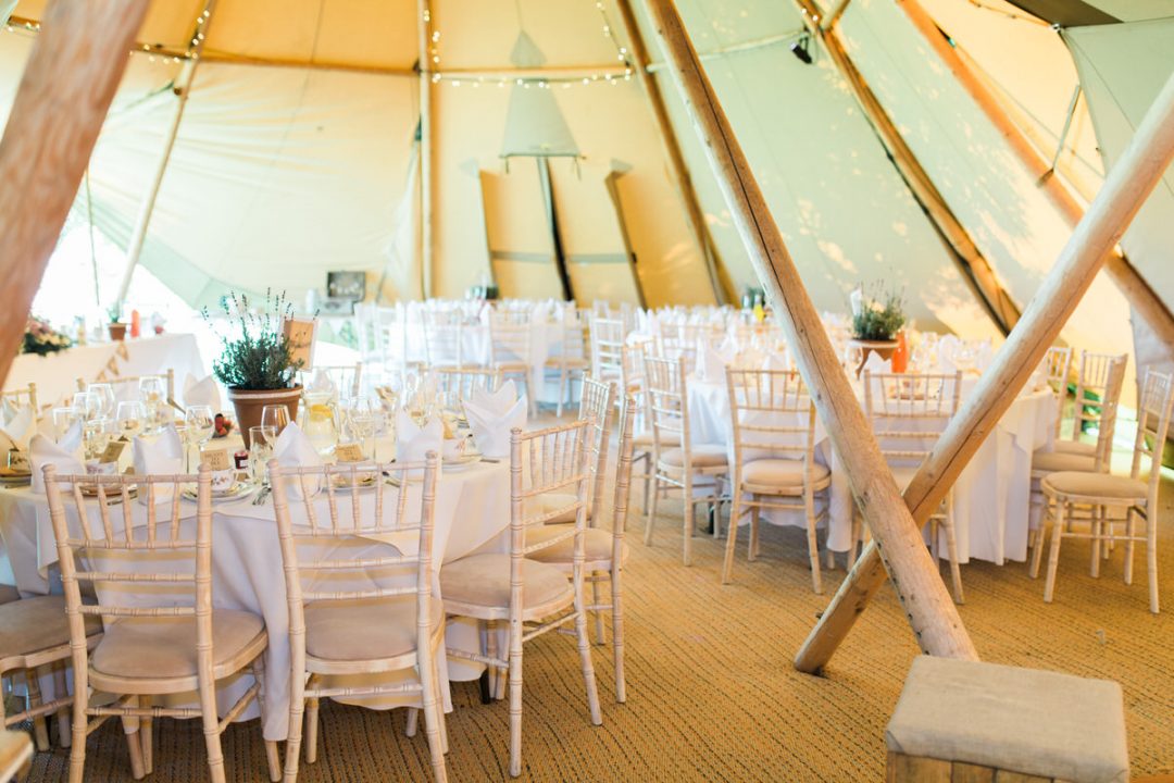 Coggeshall tipi wedding