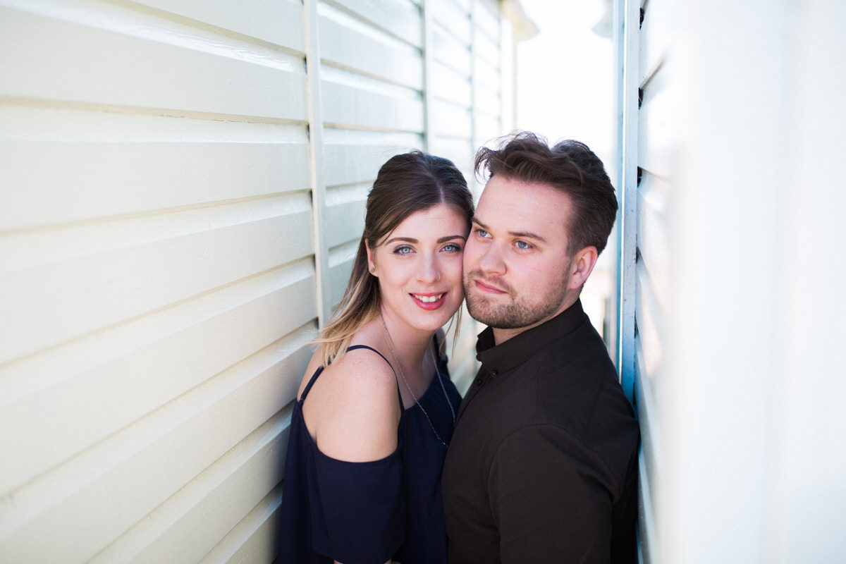 west-mersea-engagement-lauren-mike-026-1 Engagement shoot by West Mersea beach huts