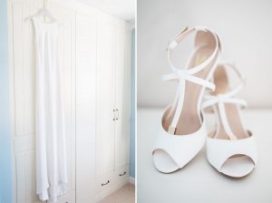 White Primark wedding shoes