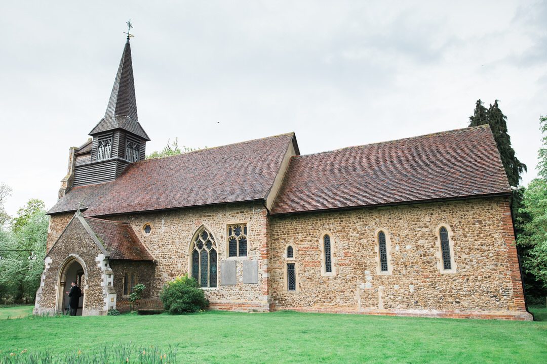 Braxted church wedding