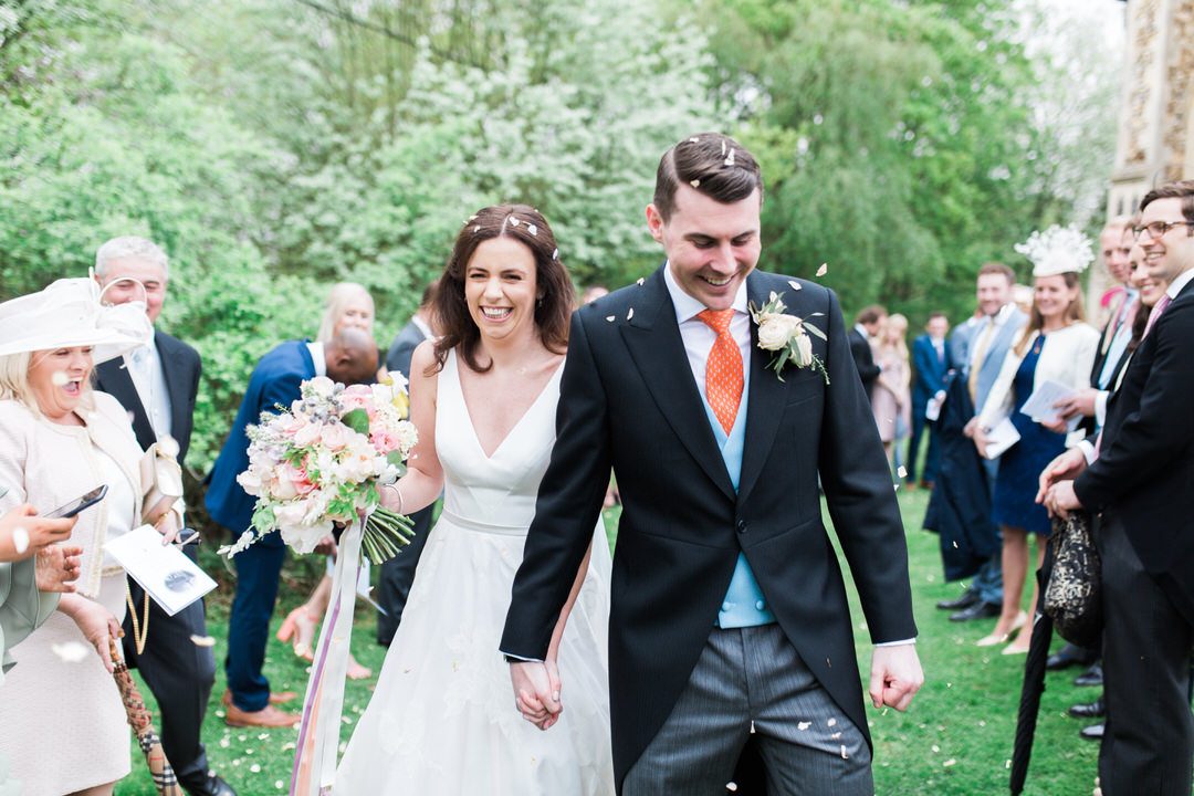 Braxted church confetti