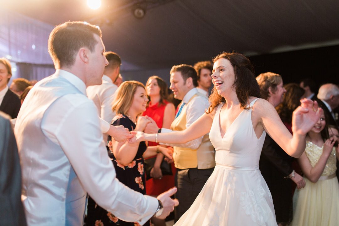 dance floor at Braxted park