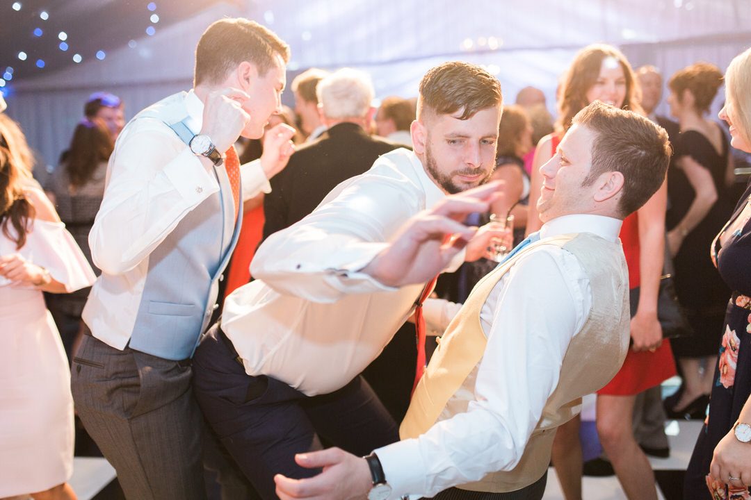 dance floor at Braxted park