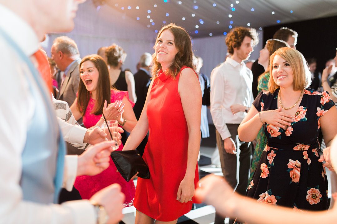 dance floor at Braxted park