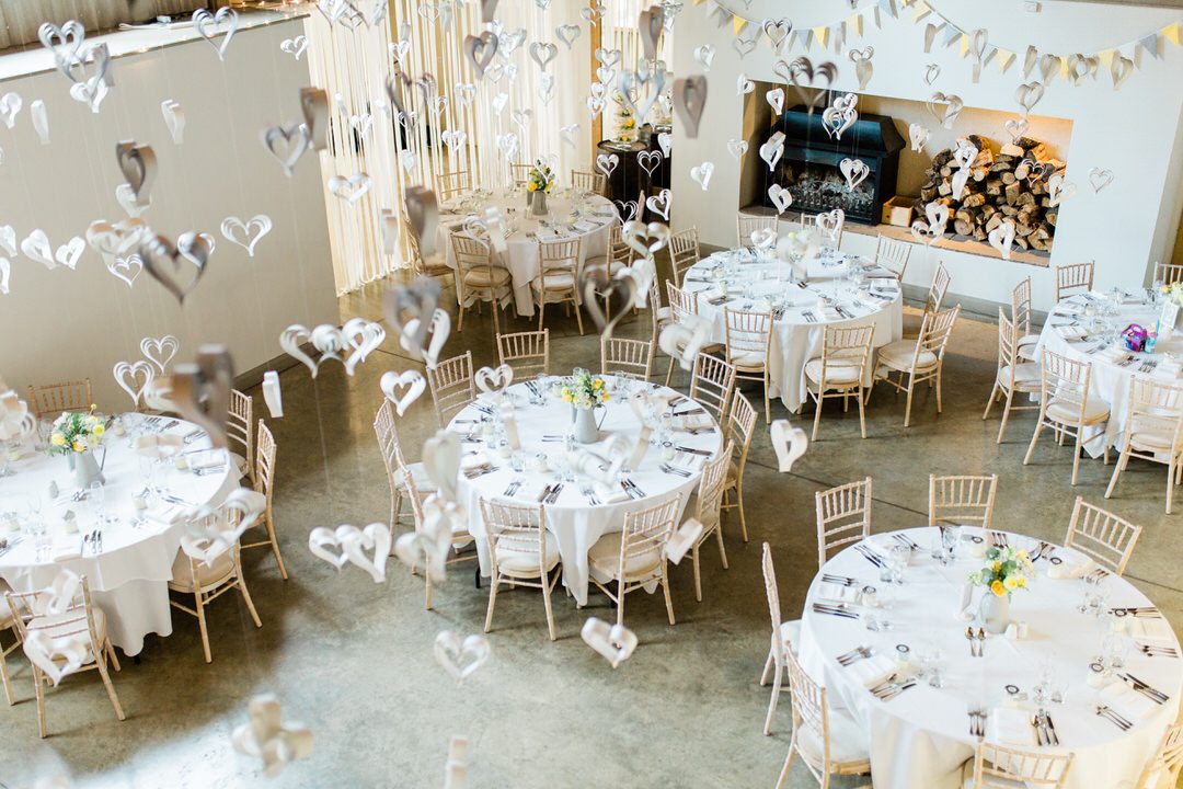 Houchins wedding venue reception room